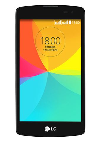 LG L Fino D295 11.4 cm (4.5") Dual SIM Android 4.4 3G Micro-USB 1 GB 4 GB 1900 mAh Black
