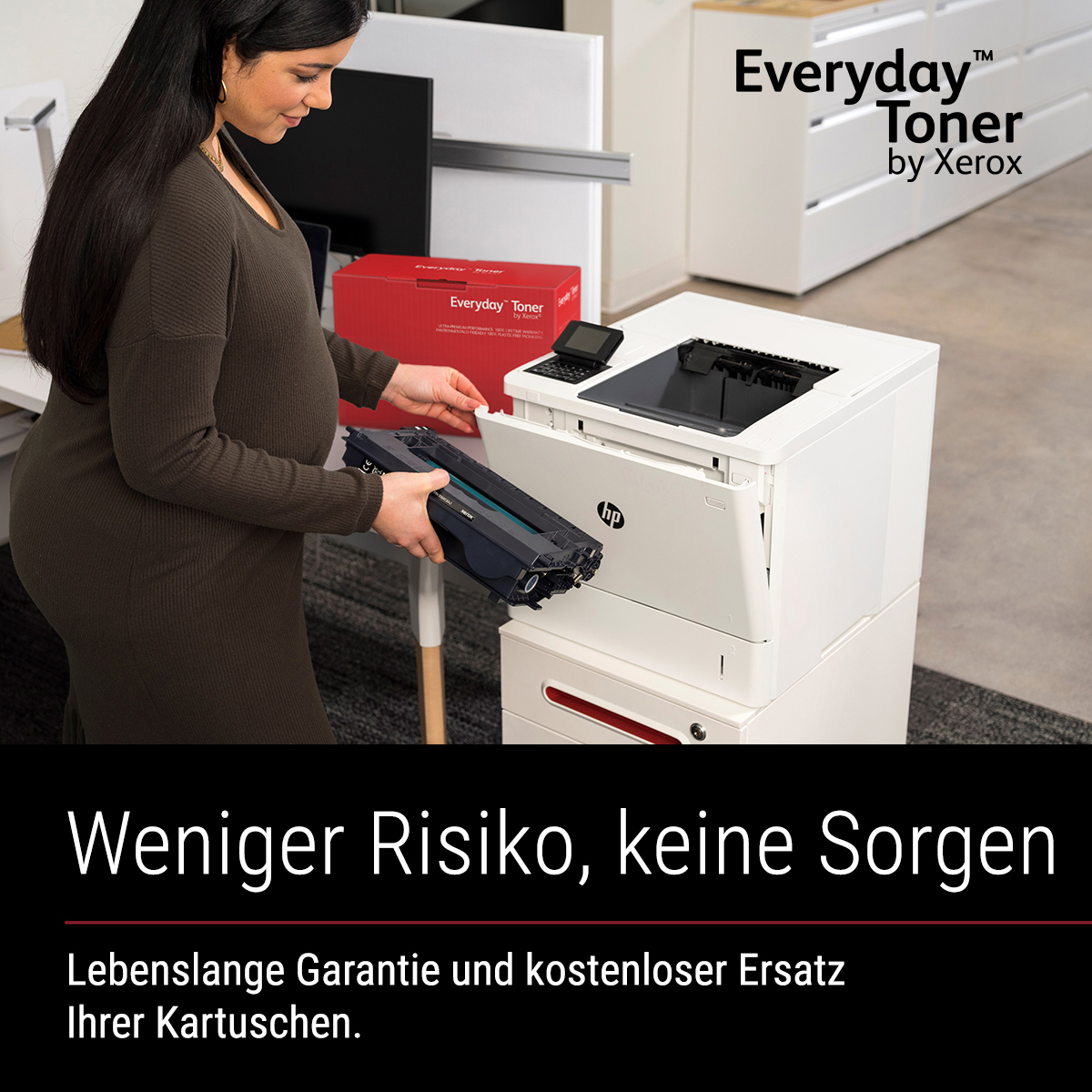 Everyday ™ Schwarz Toner von Xerox, kompatibel mit HP 202A (CF540A/CRG-054BK), Standardkapazität