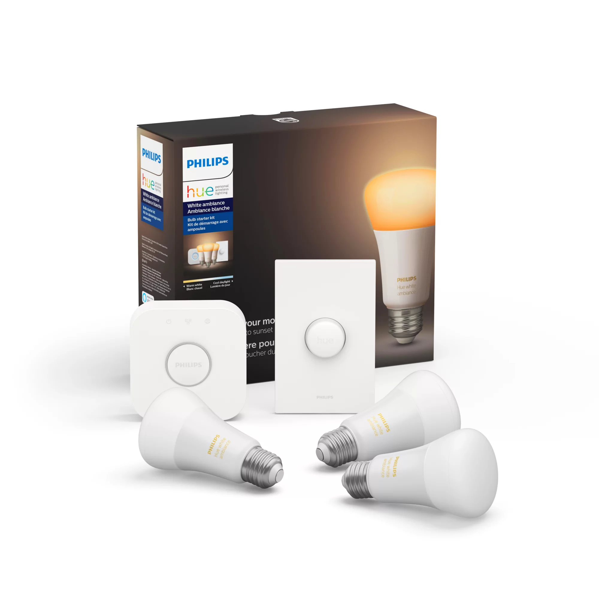 Philips by Signify Philips Hue White ambience 046677553920 smart lighting Smart lighting kit Bluetooth/Zigbee