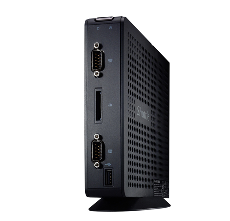 Shuttle XS36V4 PC/workstation barebone Low Profile (Slimline) Black J1900 BGA 1170 – image 2
