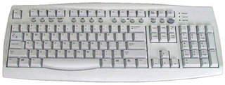 Manhattan 154727 keyboard Office PS/2 White – image 6