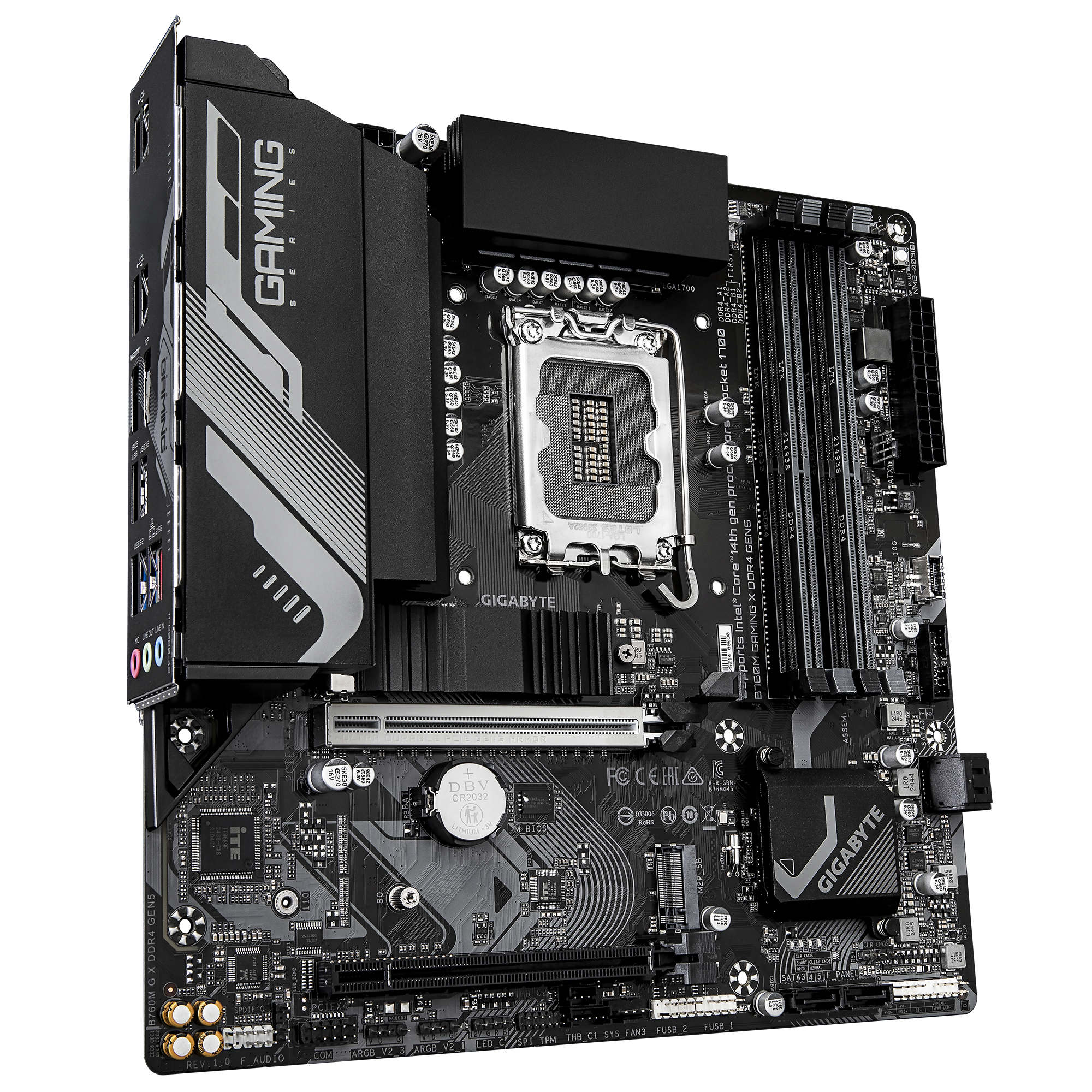 Gigabyte B760M Gaming X DDR4 GEN5     (B760,S1700,mATX,DDR4) Mainboards INTEL