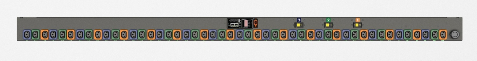 Vertiv Geist MNR3EHW1-48L138-3TL21A0A10-S-A power distribution unit (PDU) 48 AC outlet(s) 0U Black
