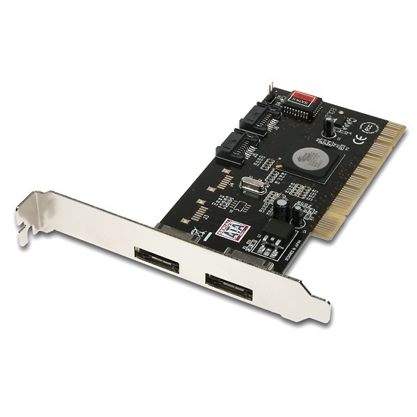 Axagon PCI Card 2xeSATA + 2xSATA 3G RAID