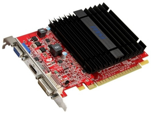 MSI R6450-MD1GD3H AMD Radeon HD6450 – image 3