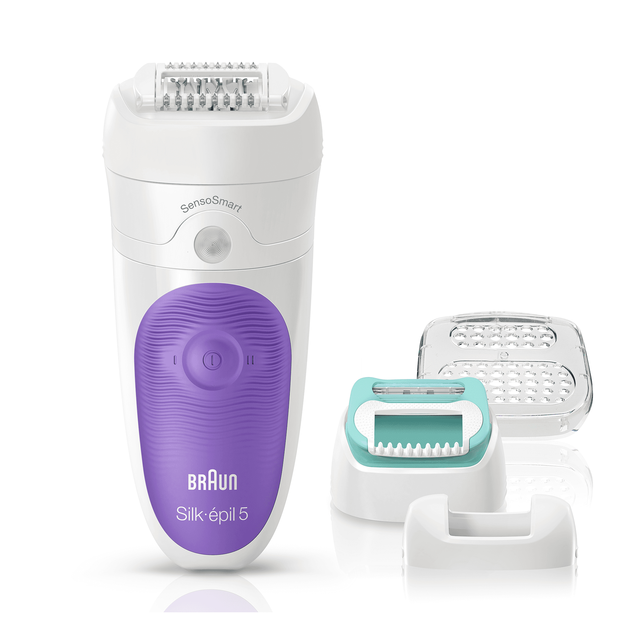 Braun Silk-épil 5 81646954 epilator 28 tweezers Purple, White