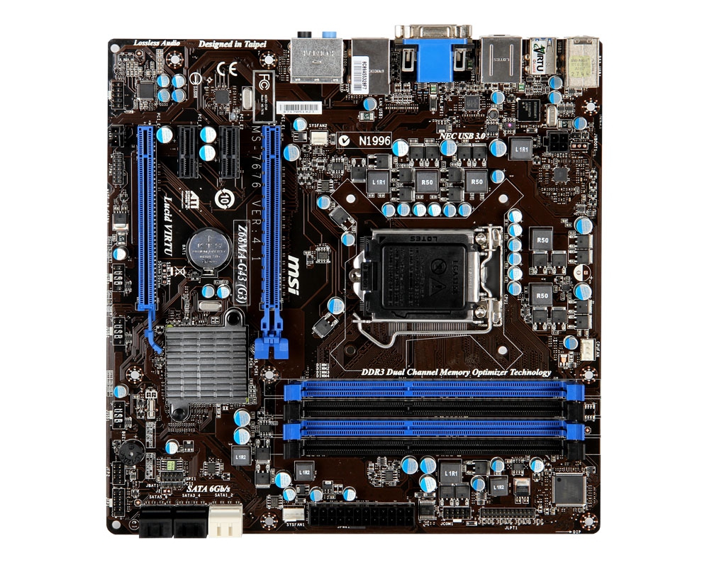 MSI Z68MA-G43 (G3) – image 2