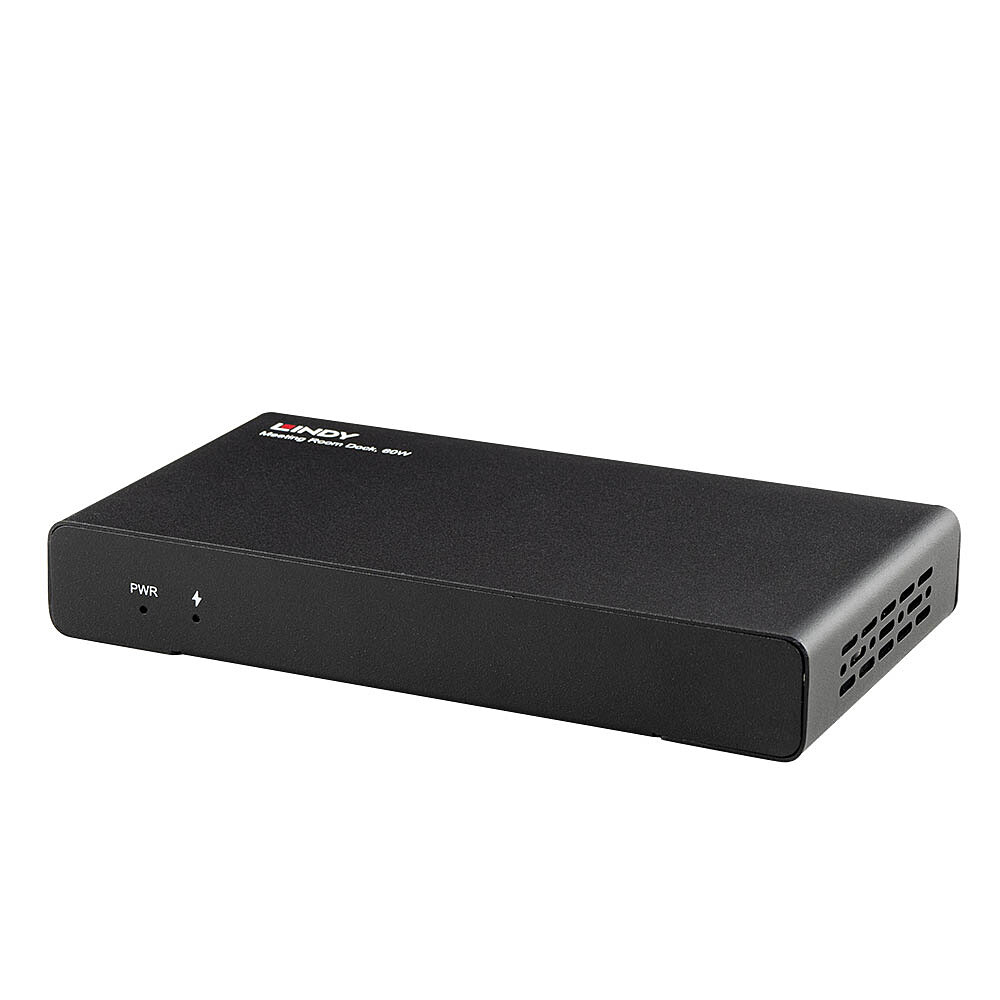 Lindy 43424 AV conferencing bridge 3840 x 2160 pixels Ethernet LAN Black