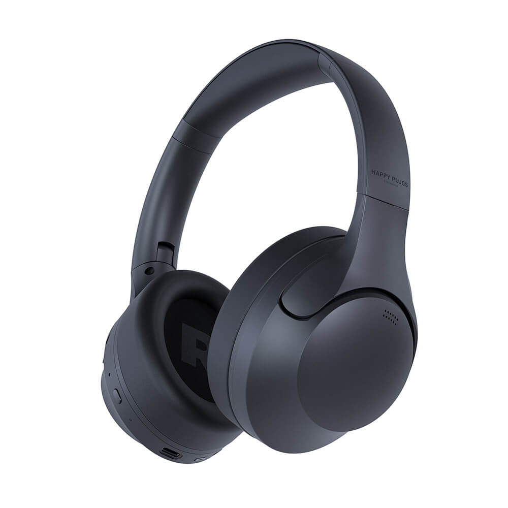 Happy Plugs Headphone Play Pro ANC Over-Ear Wireless Black – image 1