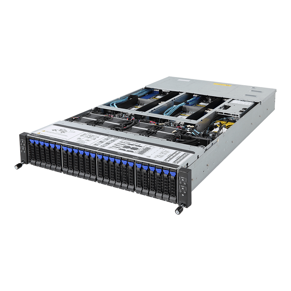 GIGABYTE H261-Z60 Socket SP3 Rack (2U) Black – image 2
