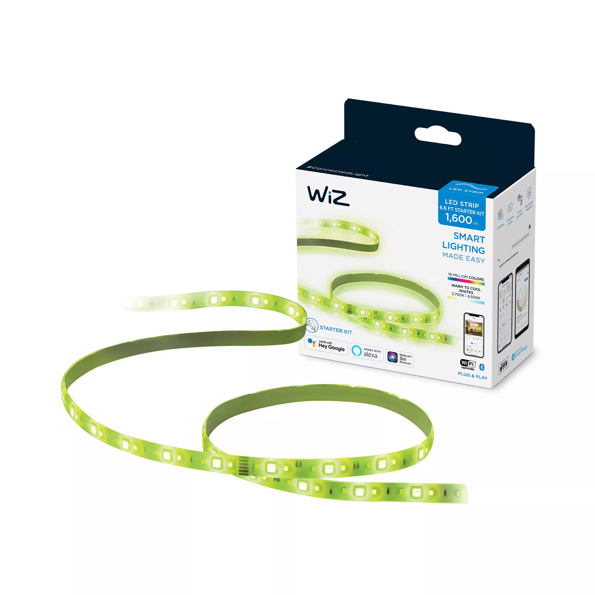 WiZ 046677603533 smart lighting Smart strip light Wi-Fi/Bluetooth – image 2