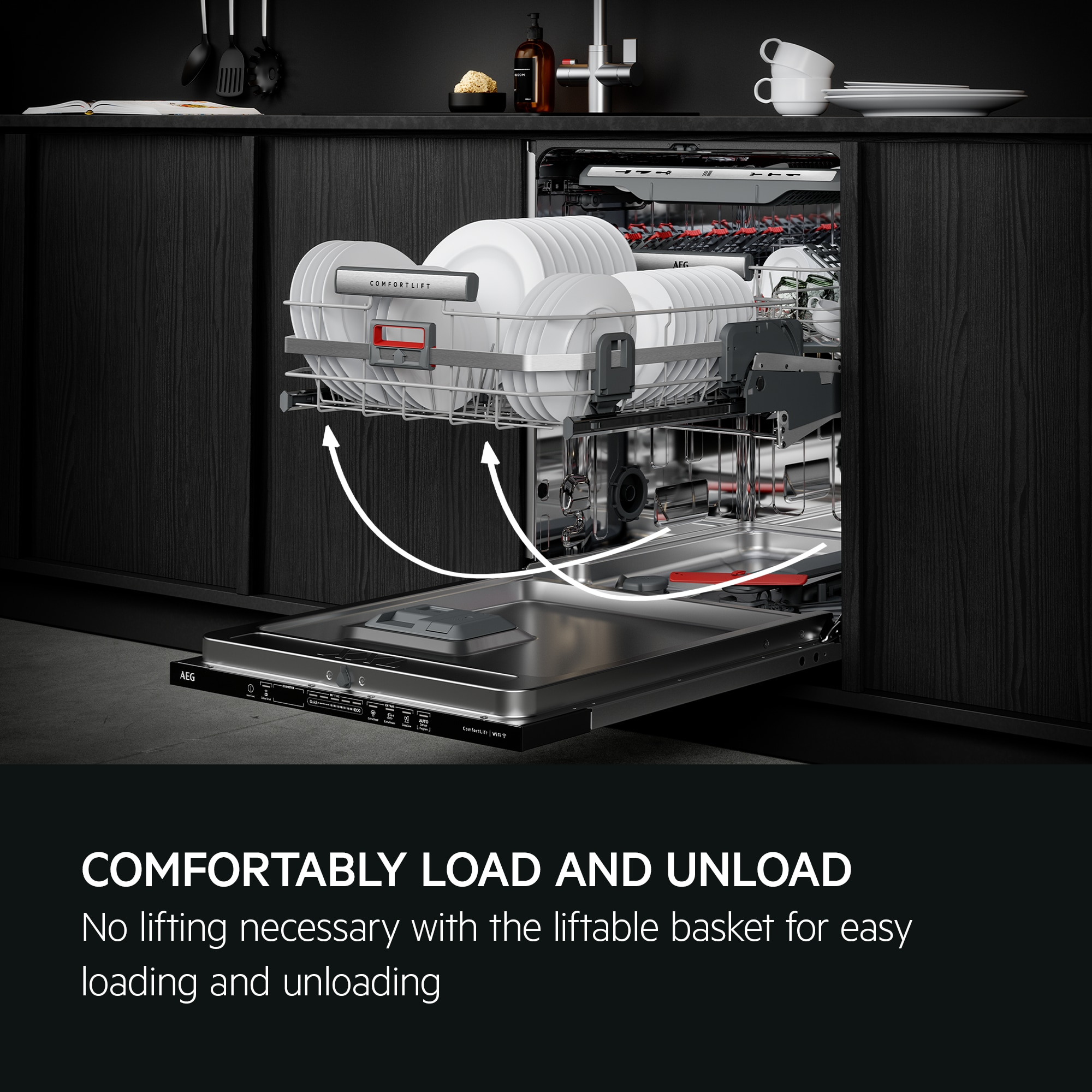 AEG Series 9000 FSS96828P Fully built-in 14 place settings – image 2