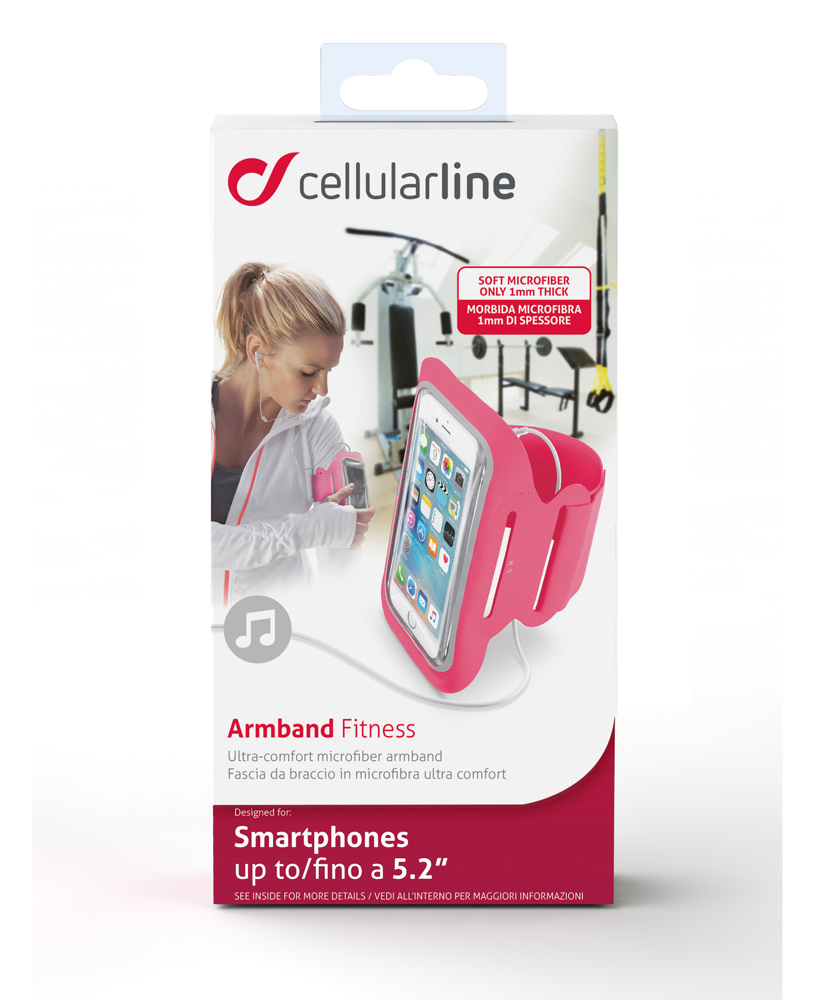 Cellularline Armband Fitness - Up to 5.2” – image 4