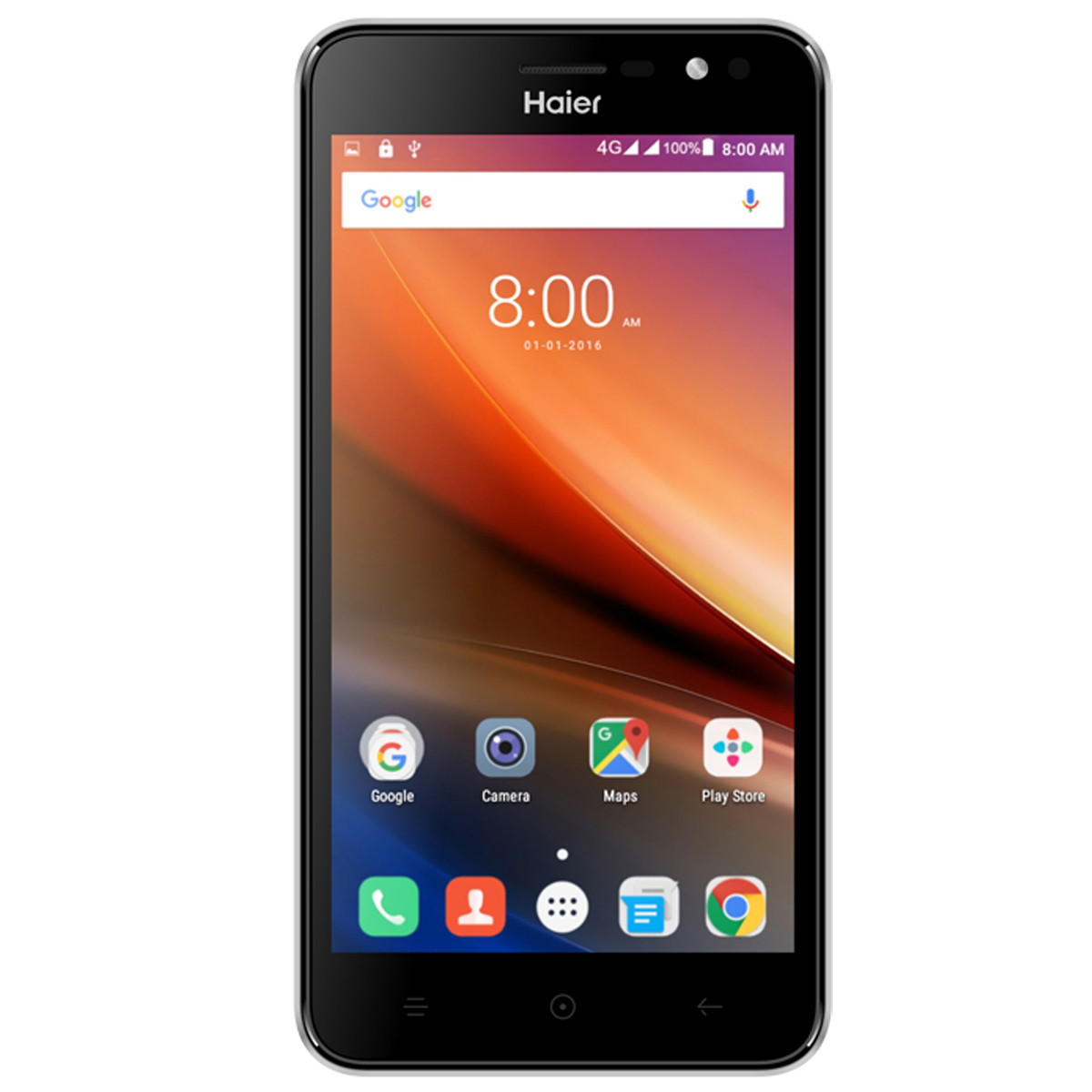 Haier Phone G50 12.7 cm (5") Dual SIM Android 6.0 4G Micro-USB 1 GB 8 GB 2000 mAh Grey – image 1