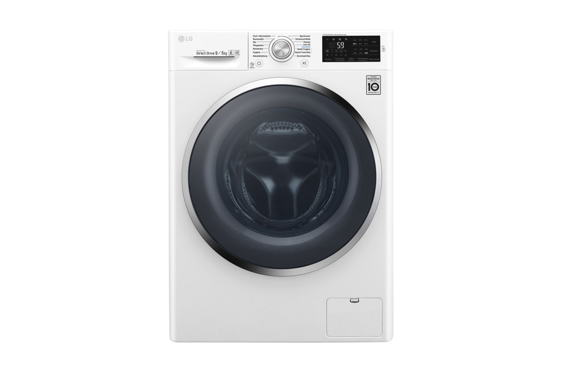 LG F14WD95TN2 washer dryer Freestanding Front-load White