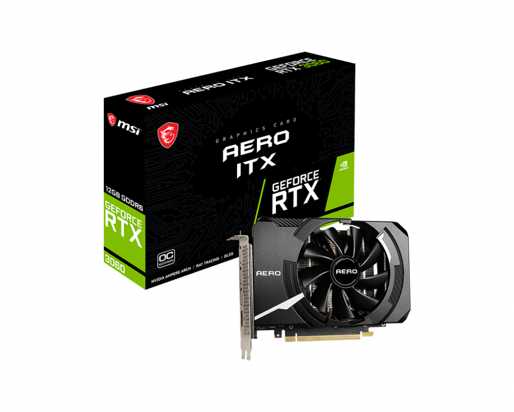 MSI GeForce RTX 3060 AERO ITX 12G OC – image 2