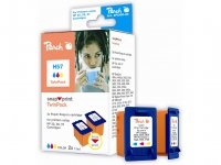 Peach Ink Cartridge H57 HP57/28/22 colour