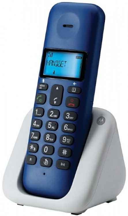 Motorola T301PLUSBL telephone DECT telephone Caller ID Blue