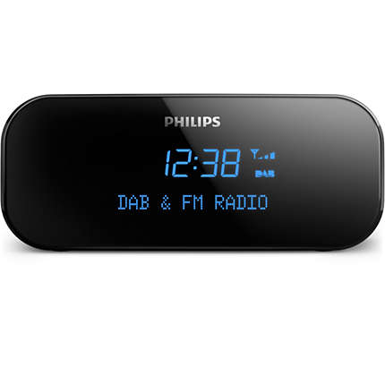 Philips AJB3000/12 radio Clock Analog & digital Black