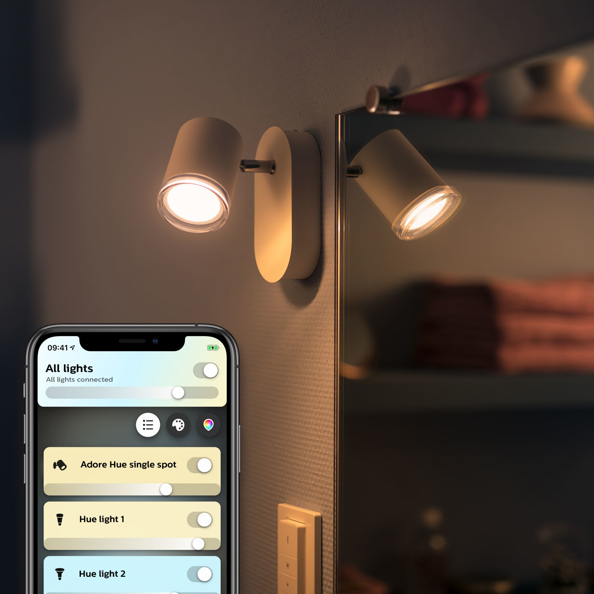 Philips by Signify Philips Hue White ambience Adore Bathroom spot light – image 7