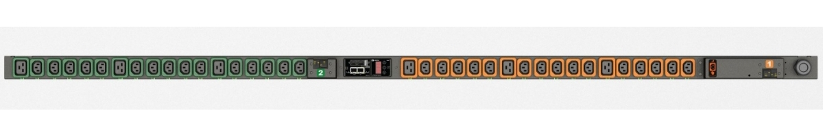 Vertiv Geist MNU3EGW1-36PT68-3TL6A0A10-S power distribution unit (PDU) 36 AC outlet(s) 0U Black