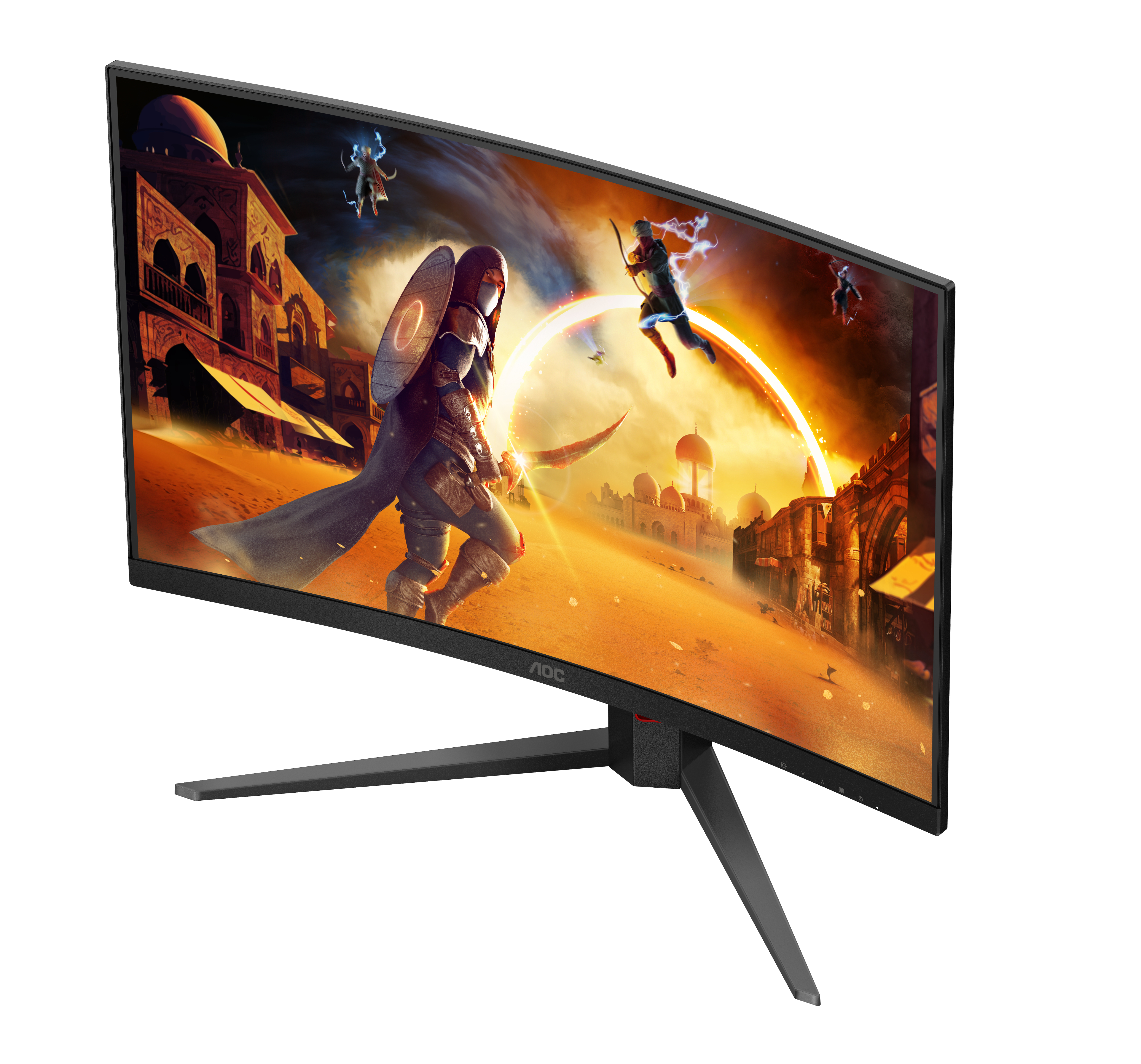 AOC 81,3cm (31,5) C32G4Z 16:09 HDMI+DP+USB  Curved Bl/red
