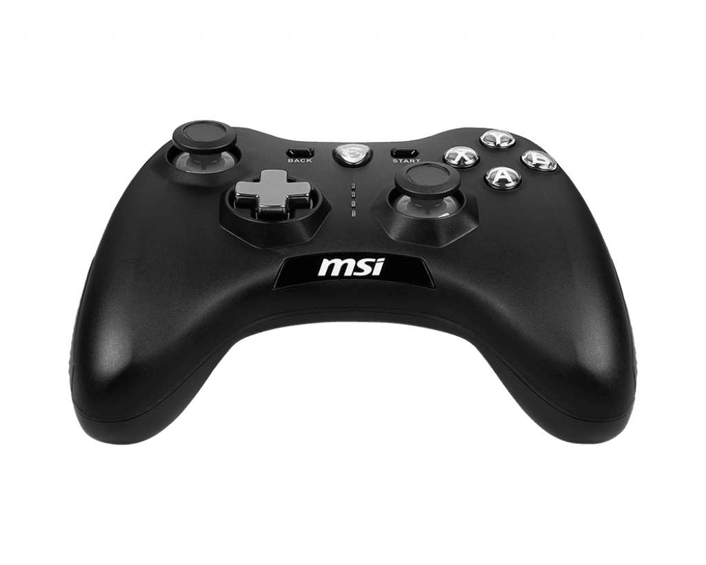 MSI FORCE GC20 V2 Gaming Controller 'PC and Android ready, Wired, adjustable D-Pad cover, Dual vibration motors, Ergonomic design, detachable cables' – image 3