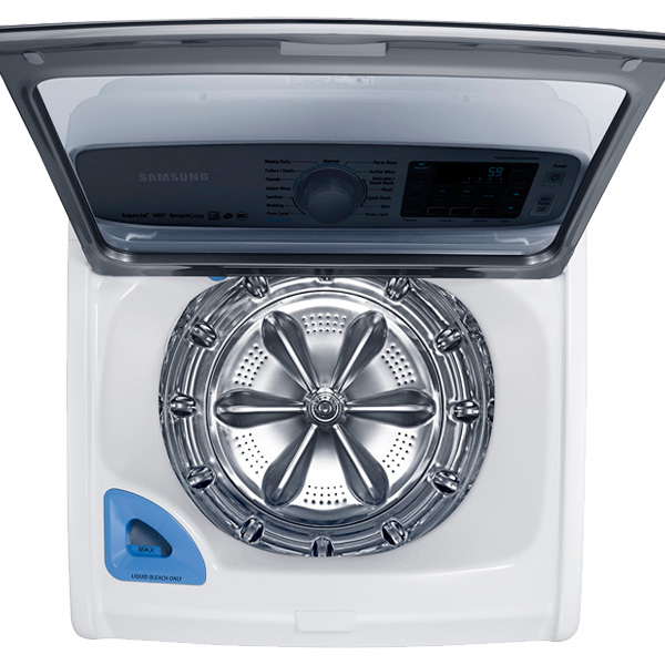 Samsung WA50F9A8DSW washer dryer Freestanding Top-load White – image 9