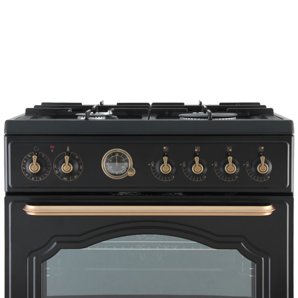 Gorenje K67CLB cooker Freestanding cooker Electric Gas Anthracite – image 5