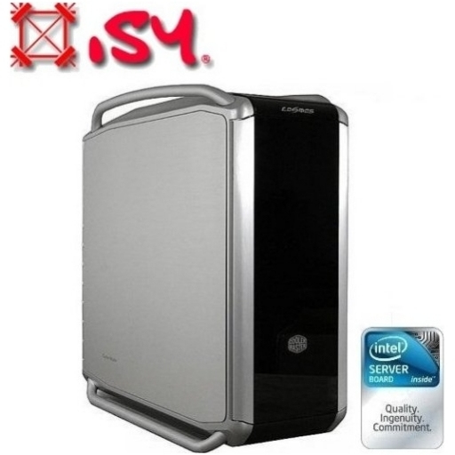 ISYSST-S1200SPL PC/workstation barebone Mini-Tower Silver – image 2