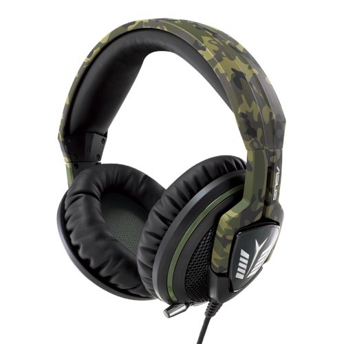 ASUS 90-YAHIA110-UA20 headphones/headset Wired Head-band Gaming Black, Green