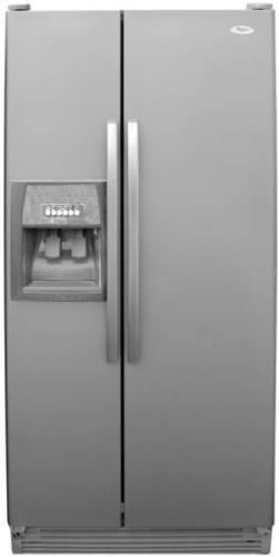 Whirlpool WD5007D side-by-side refrigerator Freestanding Silver