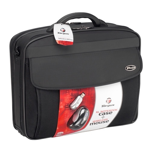 Targus 17" XL Notebook Case + Mini Wireless Mouse