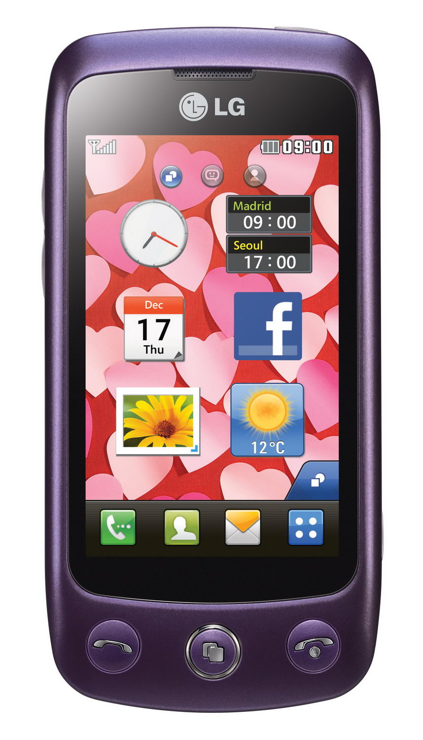 LG GS500 7.62 cm (3") 120 g Purple