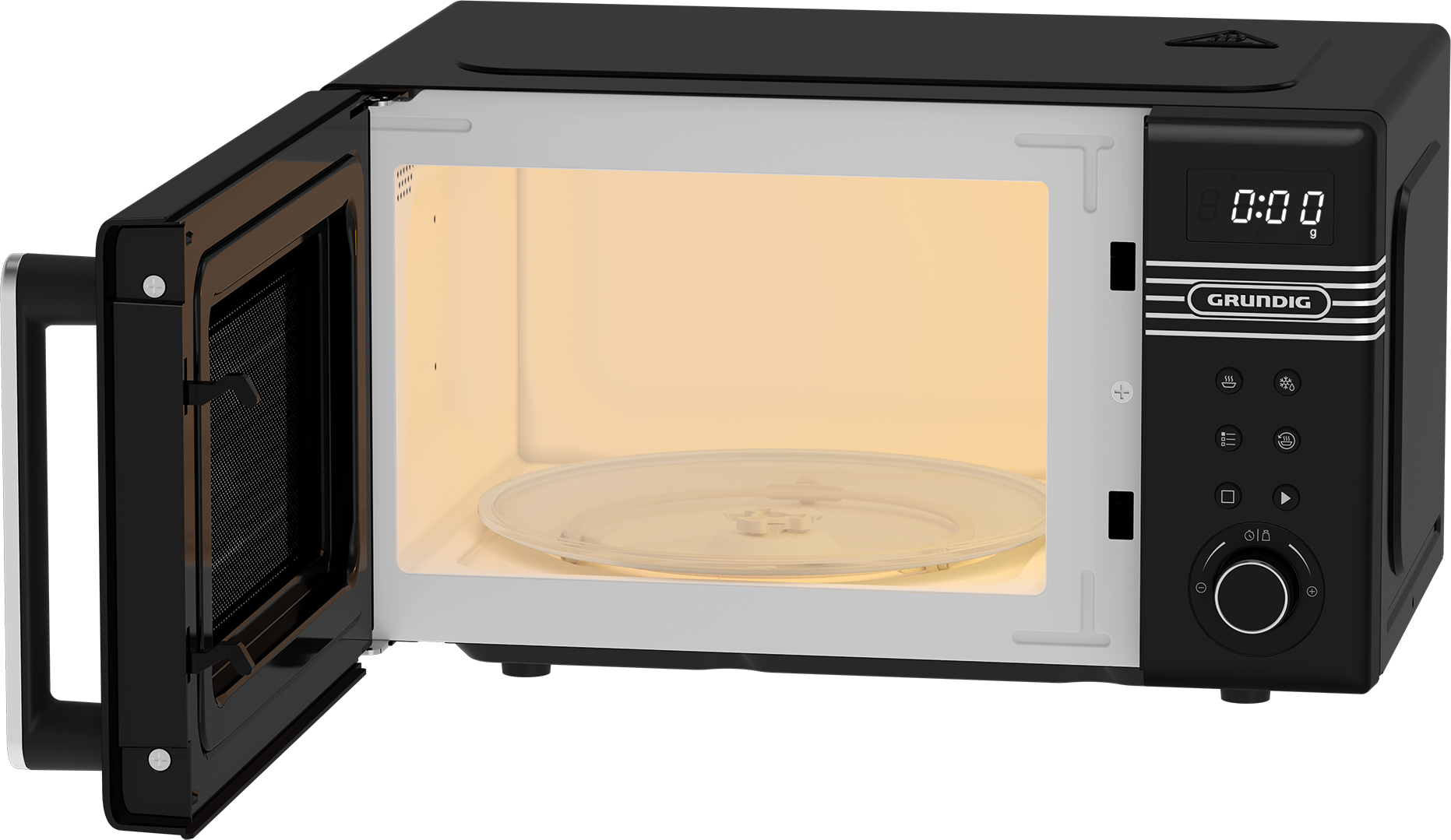 Grundig GMF2120BCL Compact Solo Microwave – image 3