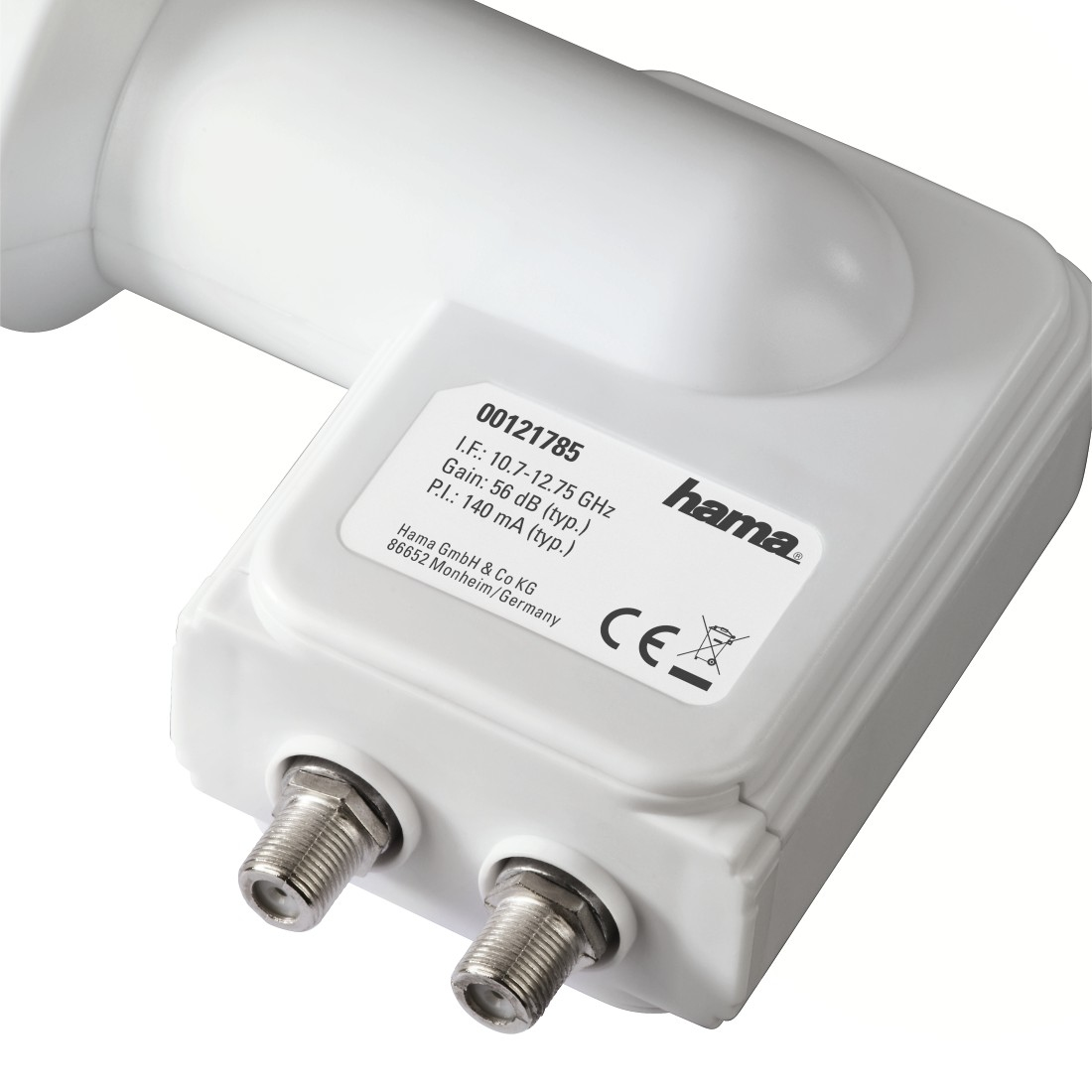 Hama 00121785 Low Noise Block downconverter (LNB) 10.7 – image 2