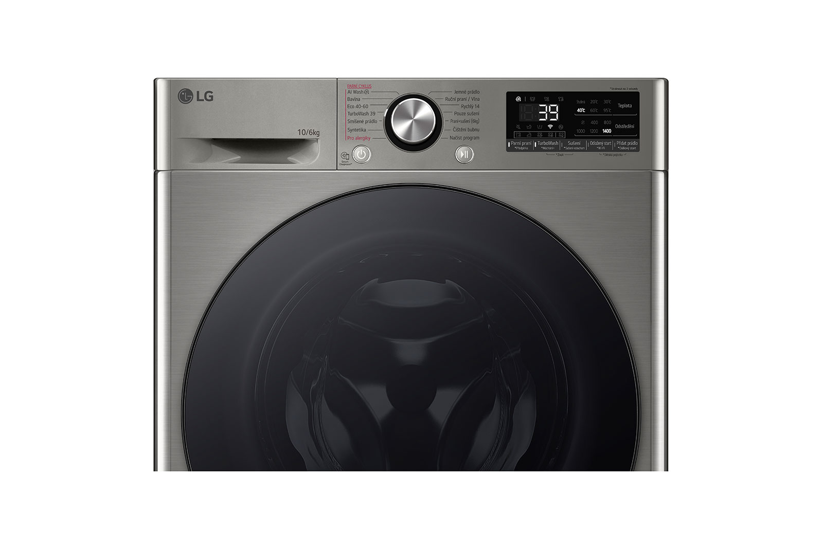 LG FCR7A06PG washer dryer Freestanding Front-load Silver – image 5