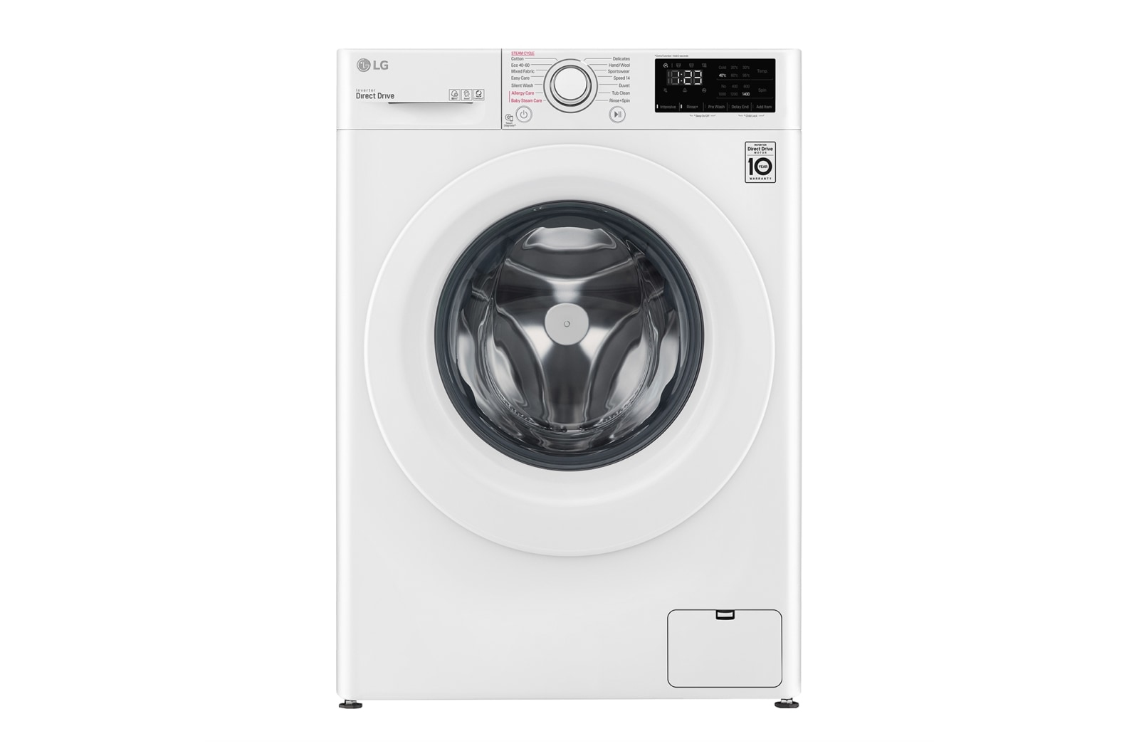 LG F2WV3S85S3W washing machine Front-load