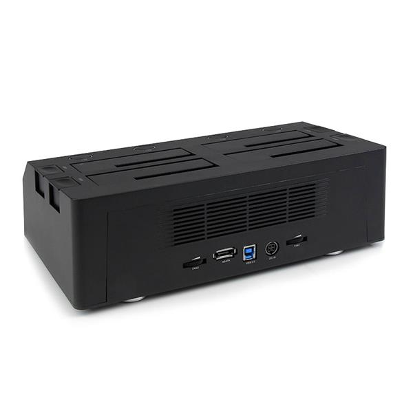 StarTech.com 4 Bay eSATA USB 3.0 to SATA Hard Drive Docking Station for 2.5/3.5 HDD – image 4