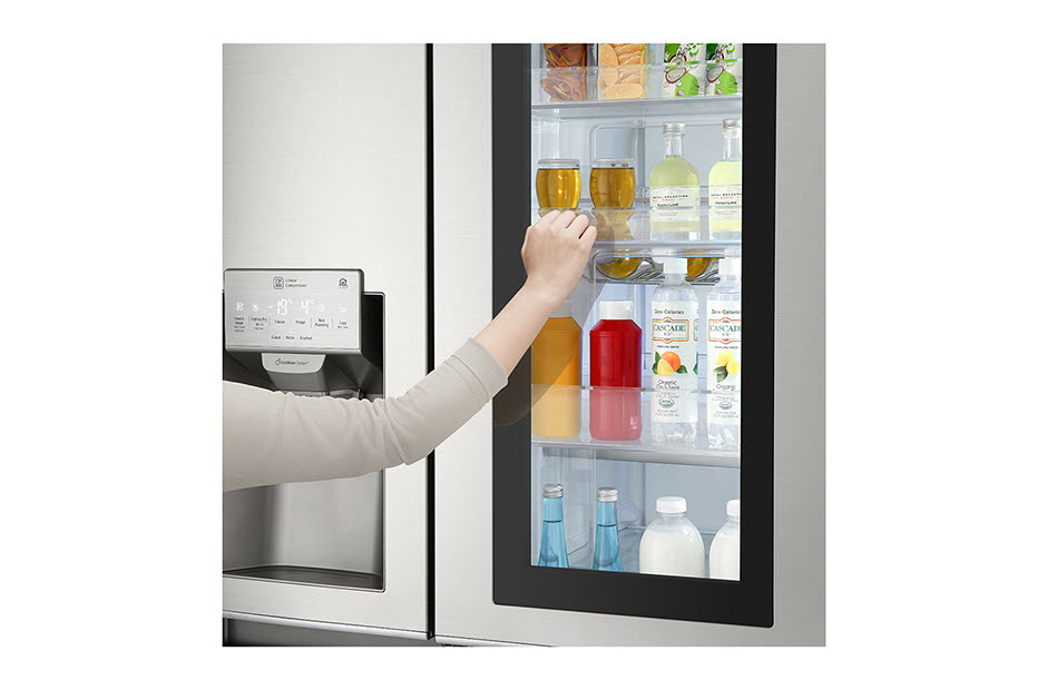 LG GSX960NSAZ side-by-side refrigerator Freestanding – image 9