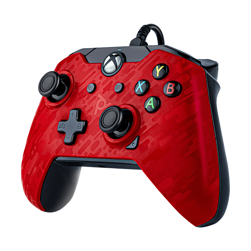 PDP 049-012-EU-CMRD Gaming Controller Red USB Gamepad Analogue / Digital PC, Xbox, Xbox One – image 4