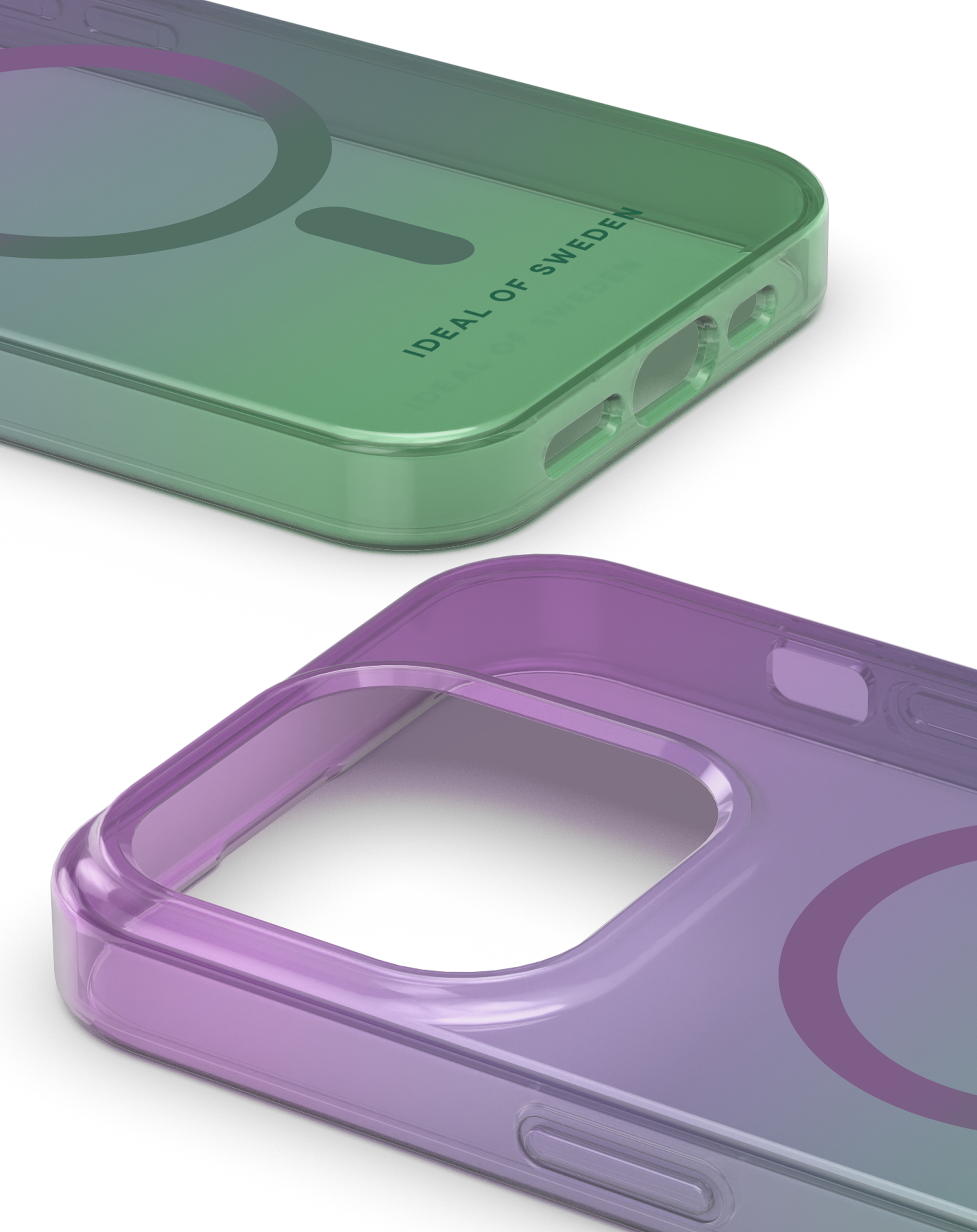 iDeal of Sweden Clear Case MagSafe iPhone 15PR Fluorite Ombre