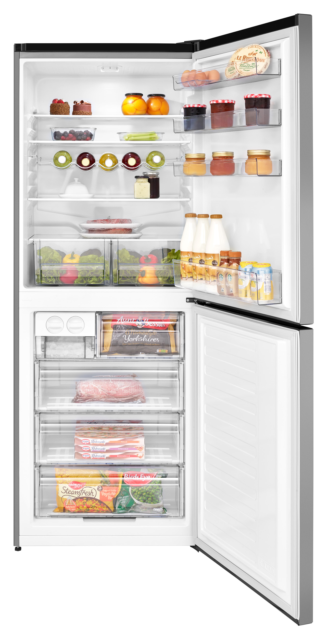 Beko CXFG3790G Freestanding Frost Free Fridge Freezer with Freezer Guard – image 3