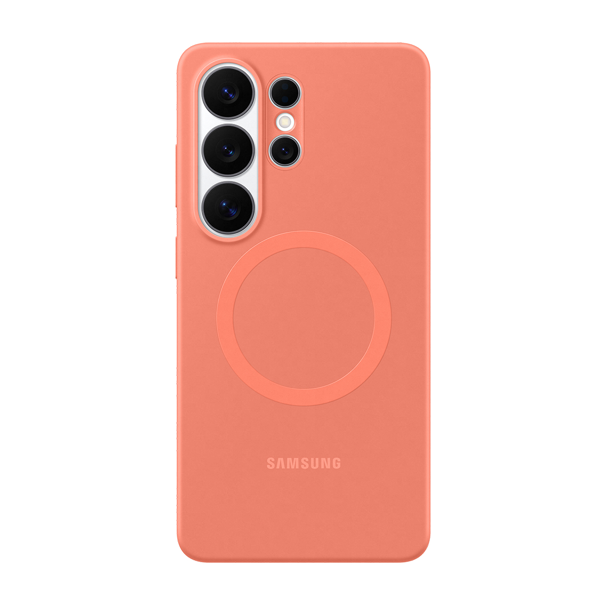 Funda móvil - Samsung, Para Galaxy S26 Ultra, De Silicona, Magnética, Rojo