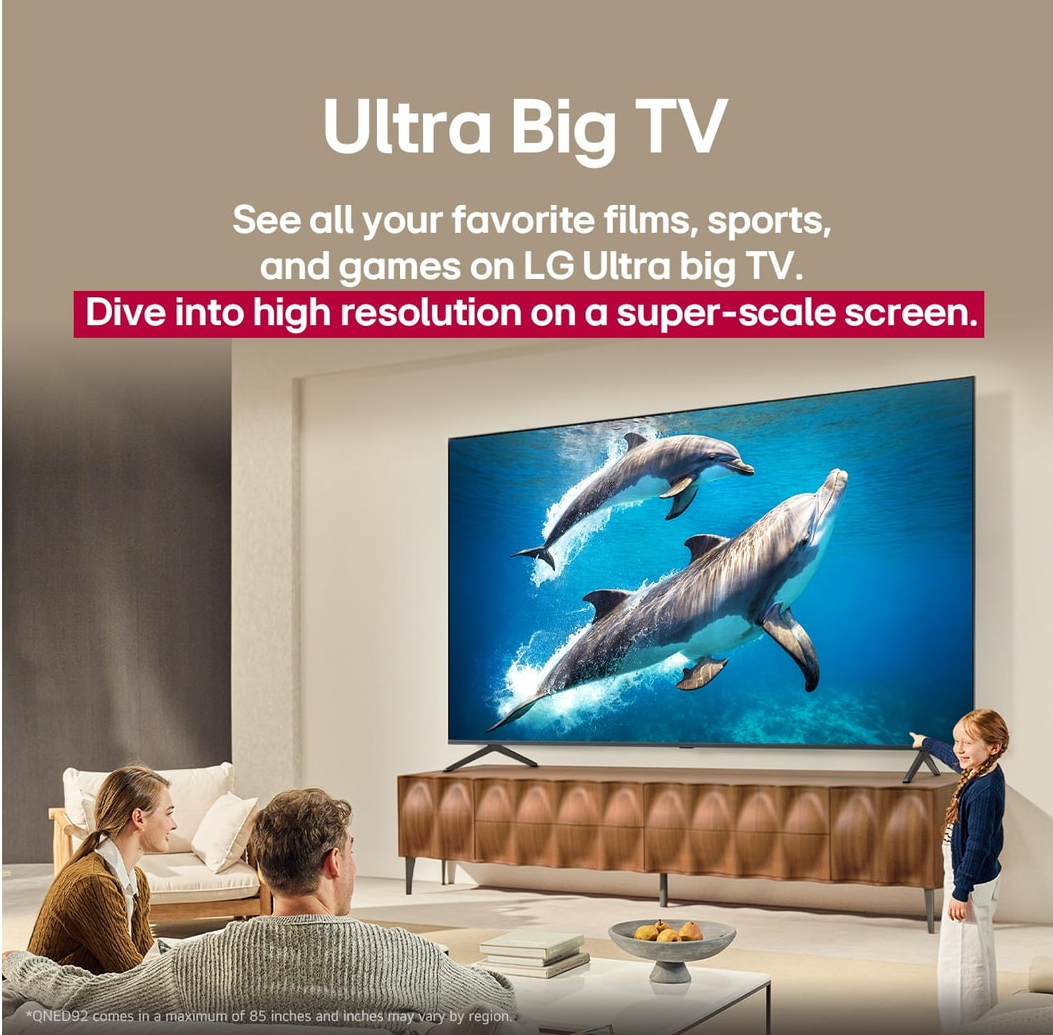 LG QNED evo AI 65QNED92AUA TV – image 9