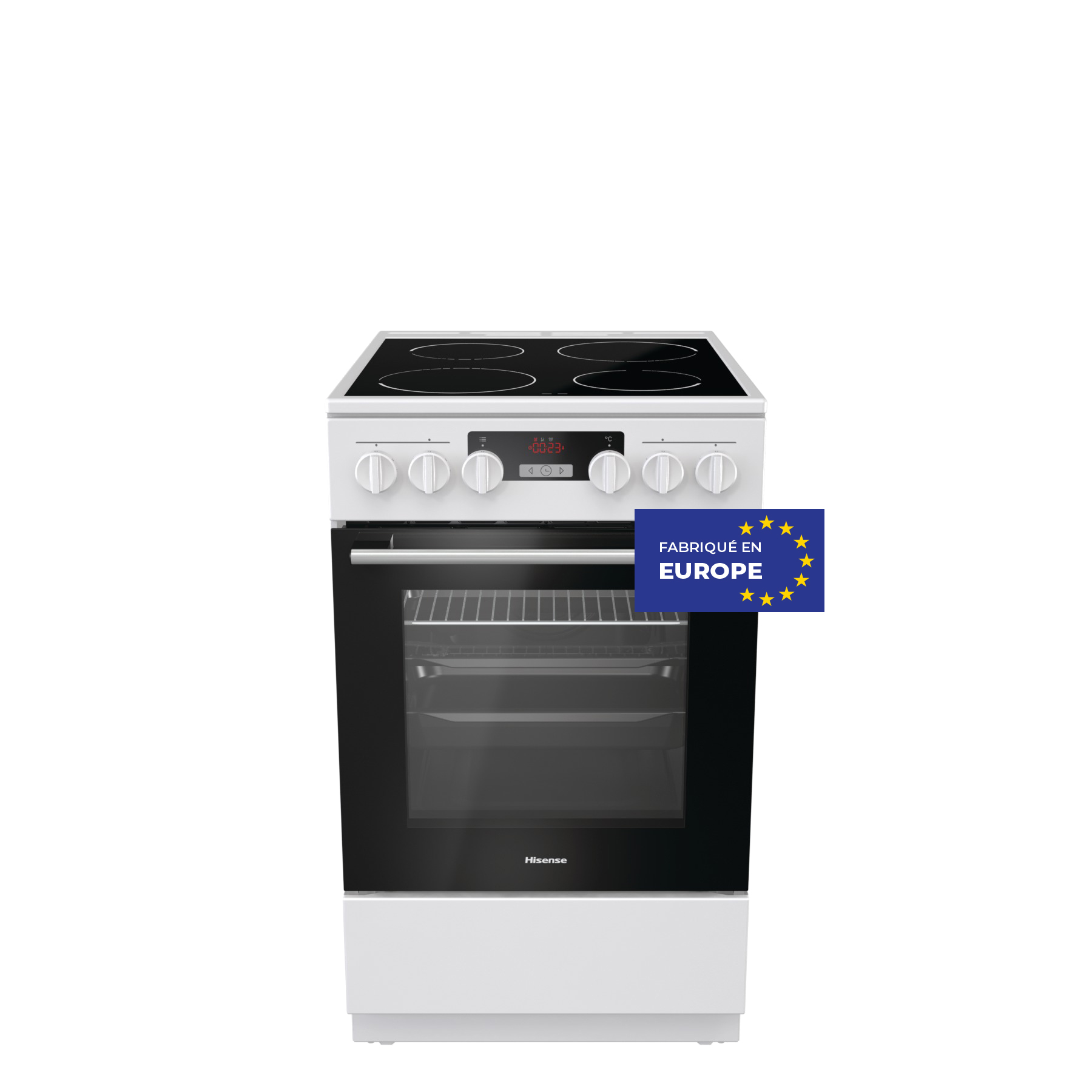 Hisense EB5521W cooker Freestanding cooker Electric White – image 7