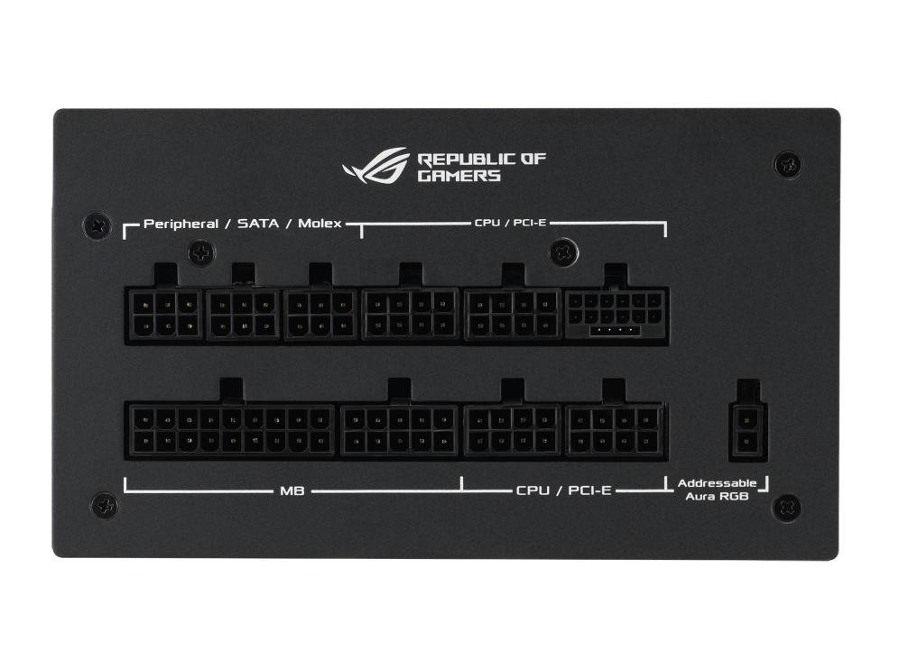 ASUS ROG -STRIX-AURA-1000G-GAMING power supply unit – image 6