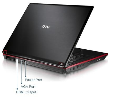 MSI Megabook GX720-022NL laptop Intel® Core™2 Duo P8400 – image 7