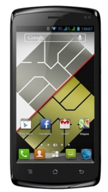AEG AX700 11.4 cm (4.5") Dual SIM Android 4.2 3G 0.5 GB 1700 mAh Black