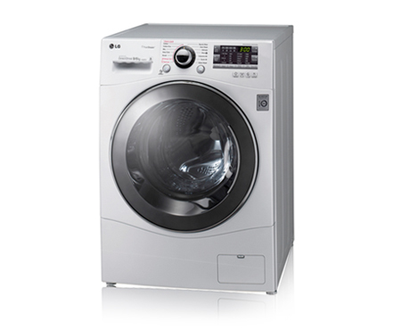 LG F14A8RD5 washer dryer Freestanding Front-load Silver